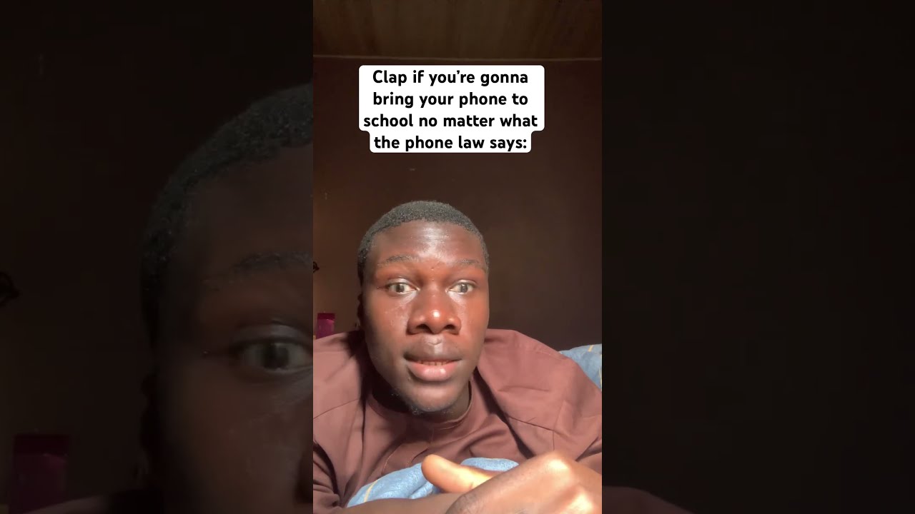 Clap If You Re Gonna Bring Your Phone To School No Matter What The Rushjay Relatable Funny