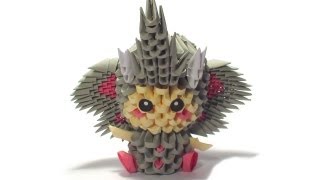 3d Origami Elephant Kid