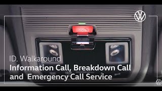 Volkswagen ID. Walkaround - The SOS button - Information, Breakdown and Emergency Call Service