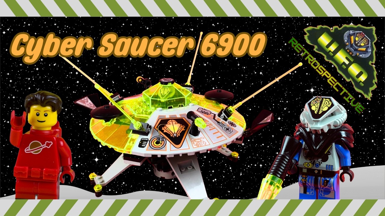 UFO Sighting!! LEGO UFO 1997 Retrospective: 6900/6999 Cyber Saucer