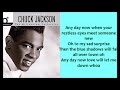 Chuck Jackson Any Day Now Lyrics mp3
