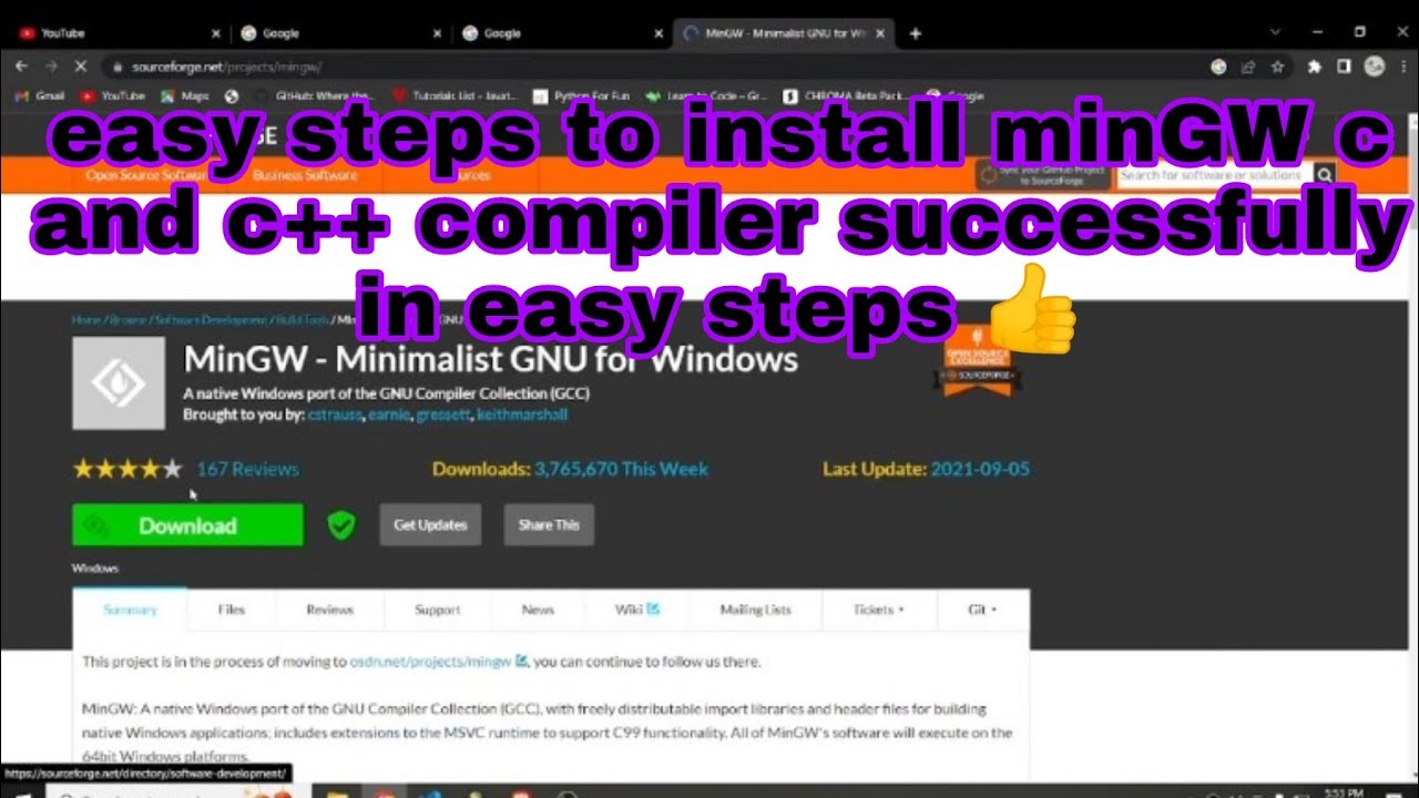 install minGW c and c++ compiler successfully in easy steps 👍# ...
