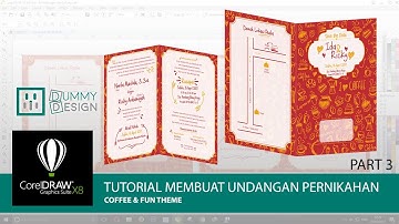 corel draw x8 tutorial - Awesome Wedding Invitation Fun Part 3