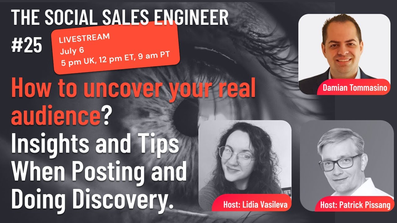 Know Your Audience as Sales Engineer | TSSE #25 Damian Tommasino