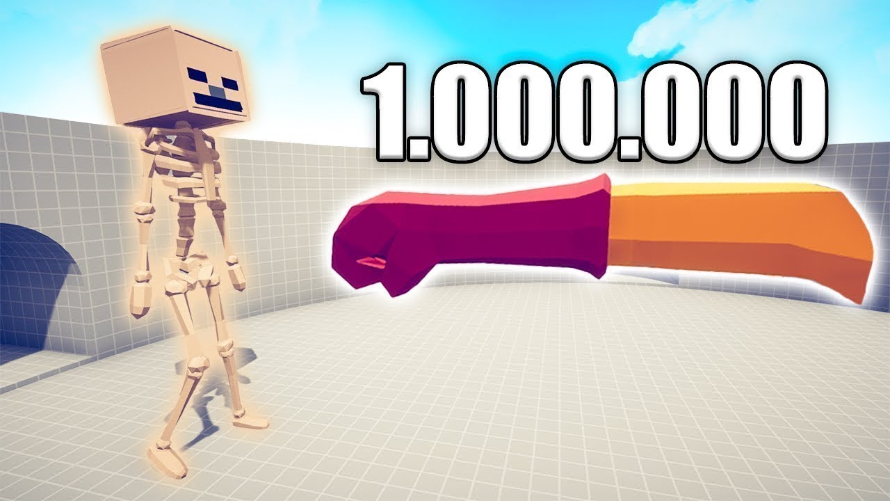 1.000.000 DAMAGE SAITAMA vs EVERY UNITS - TABS | Totally Accurate Battle Simulator 2026