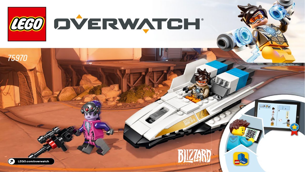 LEGO Instructions - Overwatch - 75970 - Tracer vs. Widowmaker