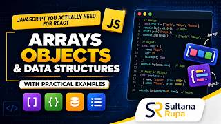 JavaScript You Actually Need for React #4 | Arrays, Objects & Data Structures