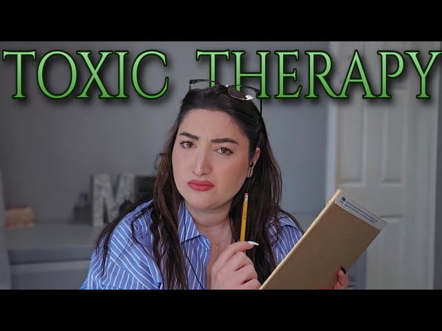 [ASMR] Roleplay: Your TOXIC Therapist "helps" cure your DEPRESSION 😬☢️🙅🏻‍♀️