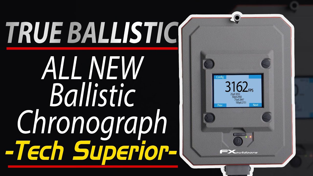 True Ballistic Chronograph FX Outdoors Ballistic Radar Chronograph