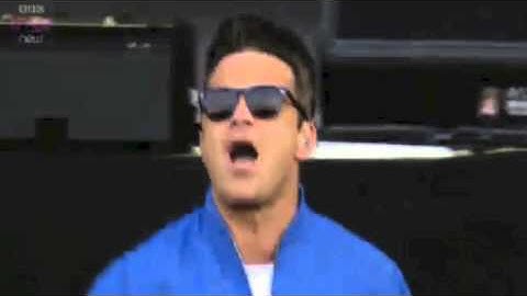 BBC Radio 1 Big Weekend: Robbie Williams and Dizzee Rascal performance HD