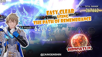 EASY CLEAR SIMULATED UNIVERSE WORLD 7 DIFFICULTY IV USING THE PATH OF REMEMBRANCE