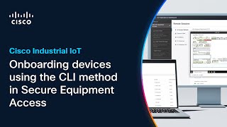 Onboarding devices using the CLI method in Secure Equipment Access