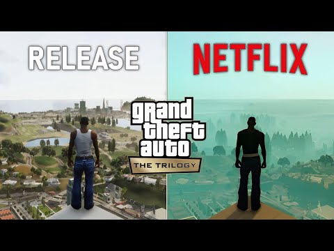 : Release vs Netflix Mobile | Graphics, Physics and Details Comparison