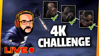 4K Killer Challenge in Dead by Daylight!