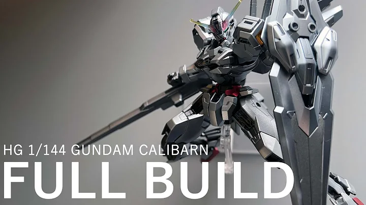 HG 1/144 GUNDAM CALIBARN | ASMR | FULL BUILD | THE WITCH FROM MARCURY