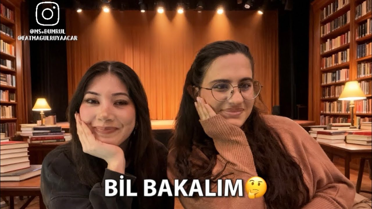 Kumsal & Fatma Rüya’nın Bil Bakalım Serüveni (oyuncular )PART 1