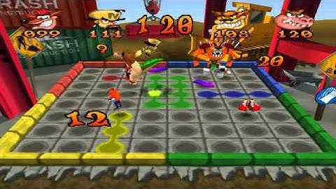 Crash Bash (Demo) - #8 - Pogo-A-Gogo [2/3] - Relic Challenge