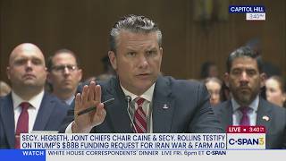Defense Secretary, Joint Chiefs Chair & Agriculture Secretary Testify before Senate screenshot 4