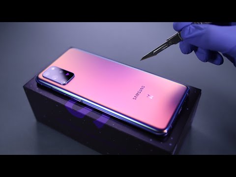 BTS Edition Samsung Galaxy S20 Plus Unboxing - ASMR