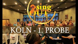 Singout Köln - 1. Probe