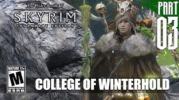 Skyrim Mods: College of Winterhold Questline | Haming the Druid Gameplay Part 3