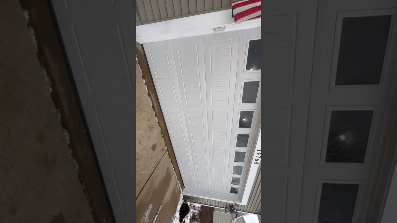 Wayne dalton garage door model 8000 with windows 