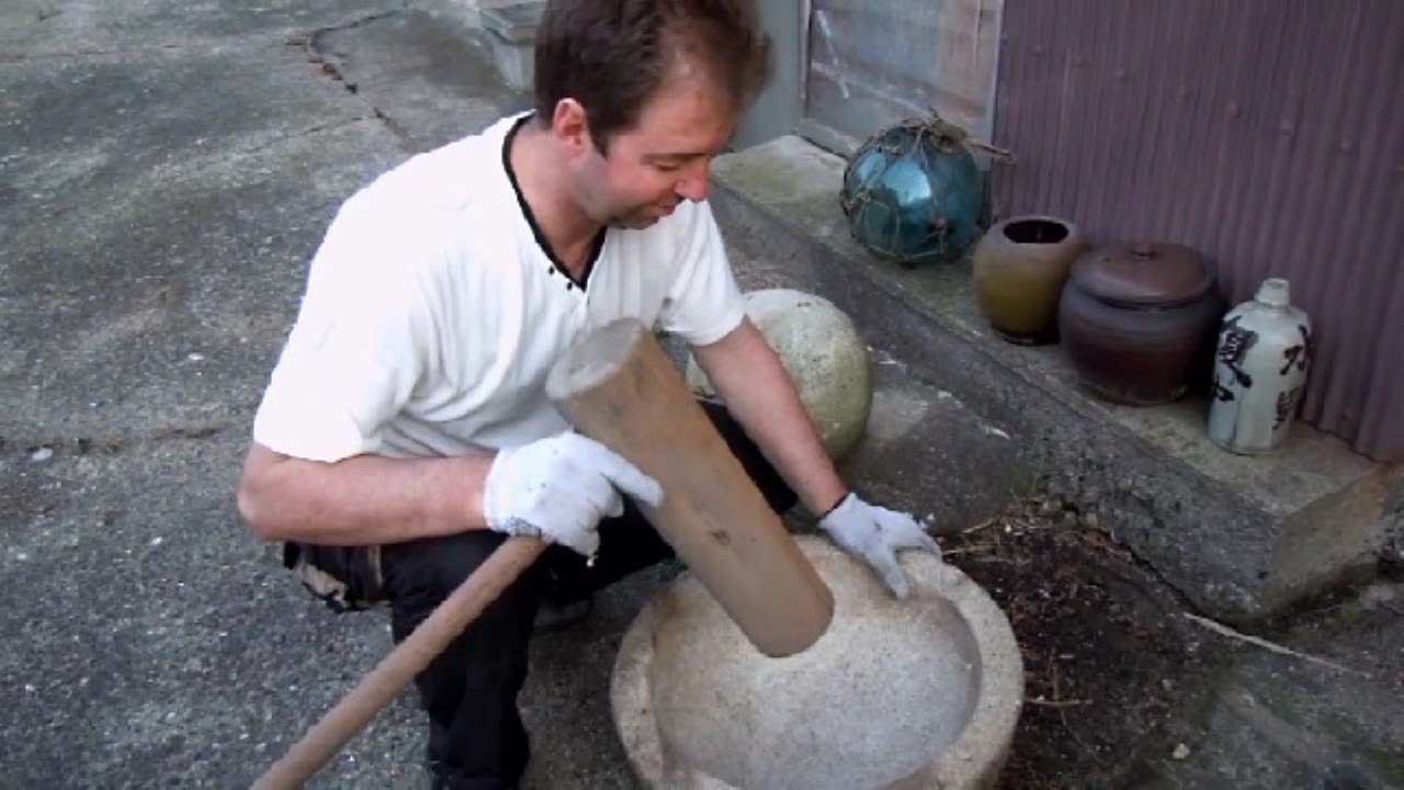 Mochi Making Tools Japanese Mochi Making.. Stuff! - YouTube