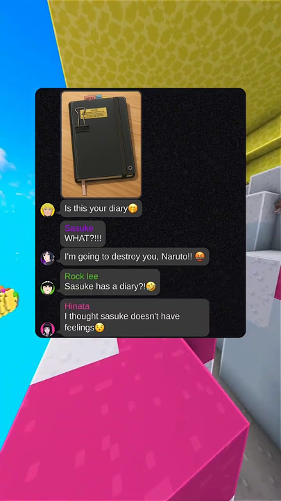 Naruto found Sasuke’s diary😳 #textingstory #naruto #anime #textstories #textstory