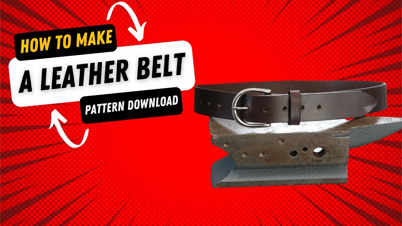 How to Make a Belt - Pattern Download - Tutorial 