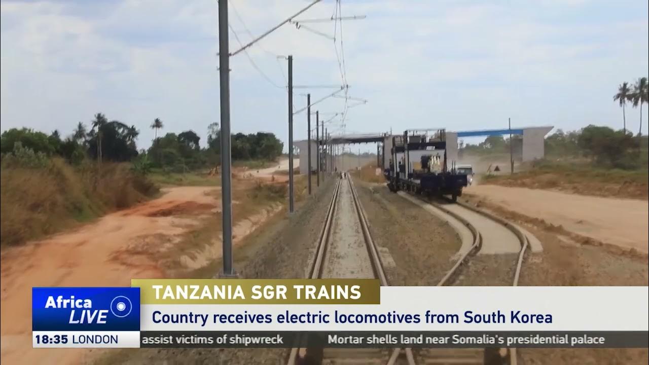 First batch of electric locomotives for Tanzania’s newly built SGR arrive