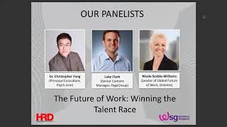 Future of Work Webinar (HRD, Workforce SG Panel)