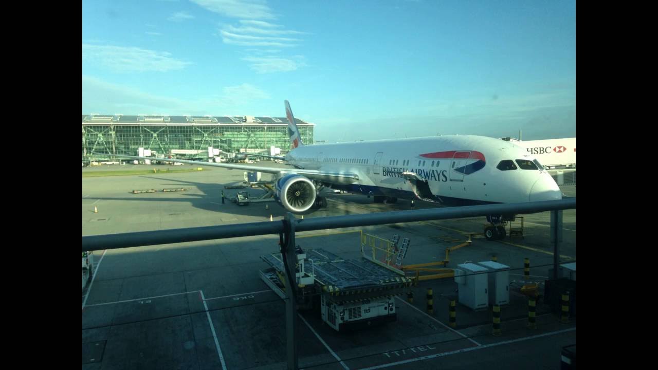 British Airways Boeing 7879  Kuala Lumpur to London Heathrow *Full