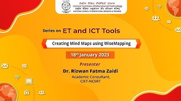 Webinar Series on: Creating Mind Maps using WiseMapping