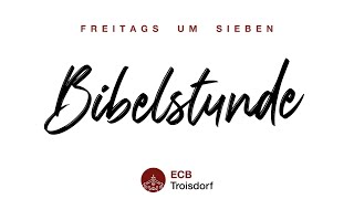 Bibelauslegung - 10.05.2024 19:00 Uhr