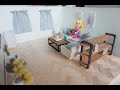 Stop Motion Miniature Living Room Makeover