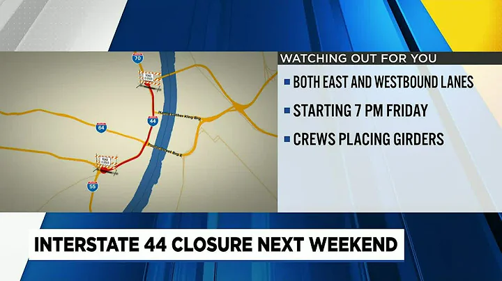 Closure of I-44 to impact weekend drivers in St. Louis