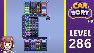Car Sort Level 286 Solution Walkthrough