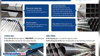 Dấu Hiệu Nhận Biết Ống Thép Và Thép Hộp Hoà Phát Chính Hãng, Thép Giả Hoà Phát