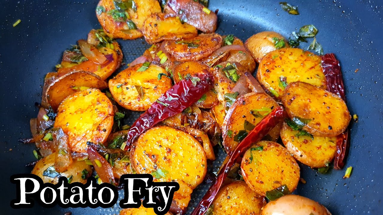 Potato Stir Fry / Potato Varuval, the easiest and yummiest
