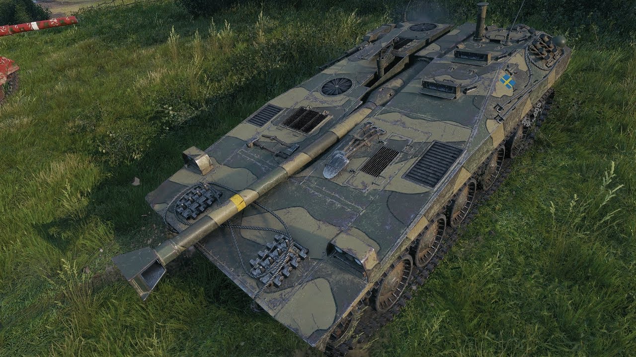 World of Tanks UDES 03 a Swedish tier 8 tank destroyer YouTube