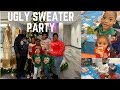 UGLY SWEATER PARTY // COOK WITH ME FOOD & DESSERTS // GETTING READY FOR PARTY // VLOGMAS DAY 6