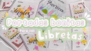 Portadas para libretas / cuadernos AESTHETIC para regreso a clases 📓 |  ideas para decorar! 🌿✨ - thptnganamst.edu.vn