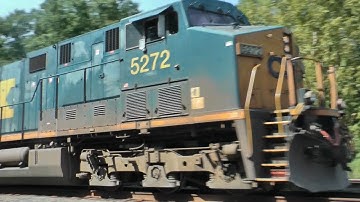 AMAZING 1st Gen K5HL on CSXT 5272 Led Q032