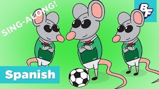 Games And Sports In Spanish Sing-Along Song | BASHO & FRIENDS 4k Learning | Juegos