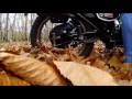 Yamaha XT 500 .Une journée d'automne. Autumn ride.