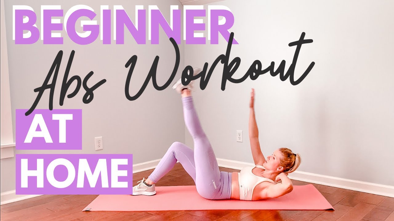 Beginner Abs Workout At Home (No Equipment) - YouTube