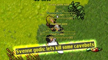 (PK) Two low levels looking for botters! (Nebula 2006 - RL Tibia 7.6) Svenne godis