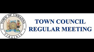 Urbanna Town Council-Regular Meeting-May 8, 2025