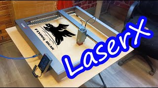 Элитный Лазерный гравер с ЧПУ Flying Bear Laser X за 500$ Новинка 2023 года из Китая.