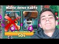 👎Nur SCHLECHTE Karten! | Unmöglich zu gewinnen? | Clash Royale deutsch